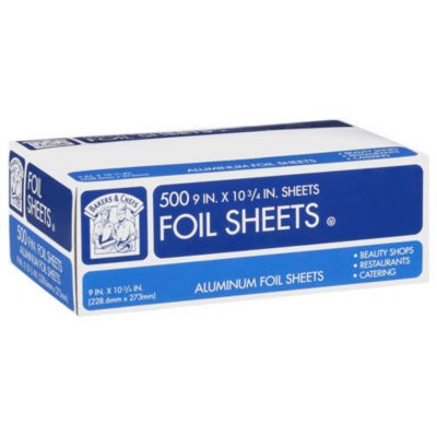 foil sheets aluminum chefs bakers ct sams sam club samsclub