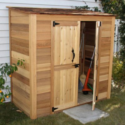 6' x 3' Outdoor Living Grand Garden Chalet Shed - Sam's Club