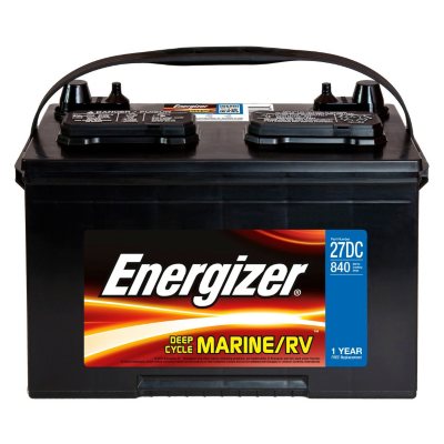 Energizer Deep Cycle Marine Battery - Group Size 27DC ...
