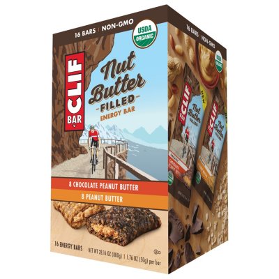 Clif Nut Butter Filled Bars (16 Ct.) - Sam's Club