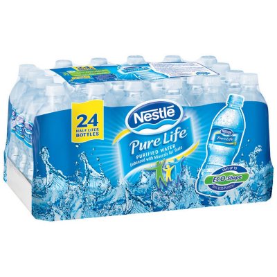 Nestlé® Pure Life® Purified Water - 24/0.5L - Sam's Club