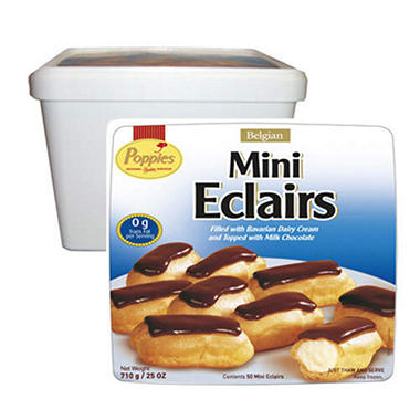 Costco Auto Program >> Poppies Belgian Mini Eclairs - 50ct - Sam's Club Costco Auto Program >> Poppies Belgian Mini Eclairs - 50ct - Sam's Club