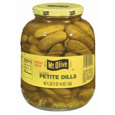 Mt. Olive Kosher Petite Dills Fresh Pack Pickles (46 fl. oz.) - Sam's Club