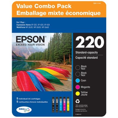 Epson T220 Series Ink Combo Pack - Sam's Club