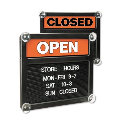 Open/Closed Changeable Message Sign - Sam's Club