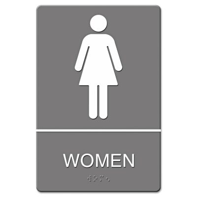 ADA Sign, Women Restroom Symbol - Sam's Club