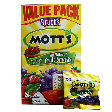 Mott's™ All Natural Fruit Snacks - 24 ct. - Sam's Club