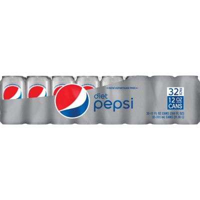Diet Pepsi (12 oz. cans, 32 ct.) - Sam's Club