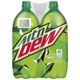 Mountain Dew (2 L, 4 pk.) - Sam's Club