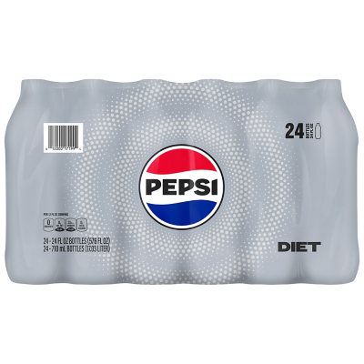 Diet Pepsi (24 oz. bottles, 24 pk.) - Sam's Club