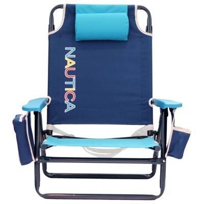 Nautica Beach Chair 2 Pk. (Navy) - Sam's Club