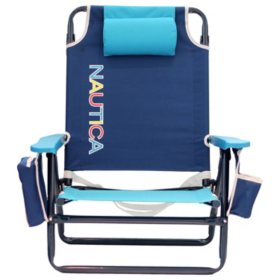 Nautica Beach Chair 2 Pk. (Navy) - Sam's Club