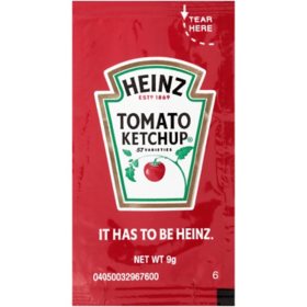 Heinz Tomato Ketchup (9 g. Packets, 500 ct.) - Sam's Club