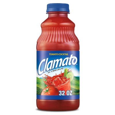 Clamato Tomato Cocktail (32 oz. bottles, 12 ct.) - Sam's Club