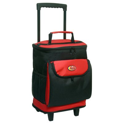 TCL Cool Carry Single Section Rolling Cooler - Red - Sam's Club