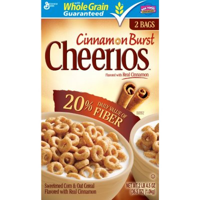 Cinnamon Burst Cheerios® - 36.5 oz. - Sam's Club