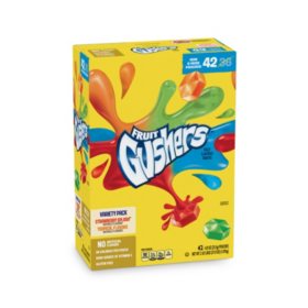 Betty Crocker Fruit Gushers Variety Pack (0.9 oz., 36 pk.) - Sam's Club