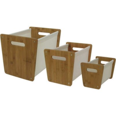 bamboo toy storage