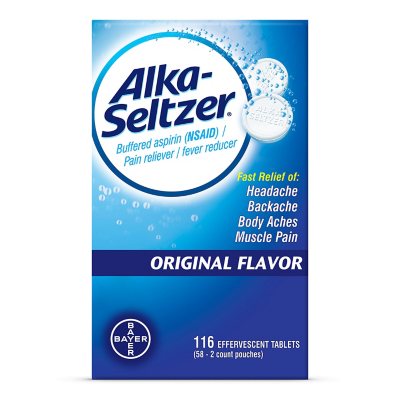 Alka-Seltzer® Original Antacid Effervescent Tablets (116 ct.) - Sam's Club