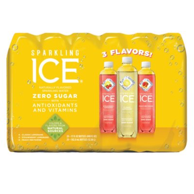 Sparkling Ice Citrus Celebration Variety Pack (17 oz., 24 pk.) - Sam's Club