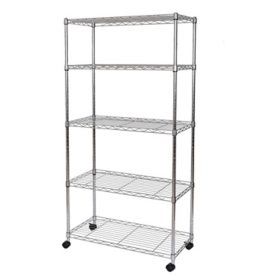 Seville Classics 5-Level UltraZinc Shelving (30