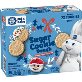 Pillsbury Sugar Cookies (3 lbs., 3 pk.) - Sam's Club