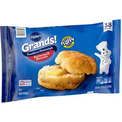 Pillsbury Grands Southern Homestyle Buttermilk Biscuits (38 ct.) - Sam's Club