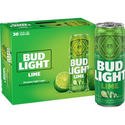 Bud Light Lime (12 fl. oz. can, 30 pk.) - Sam's Club