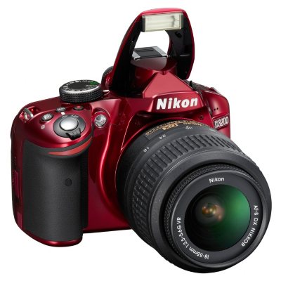 Nikon D3200 24.2MP DSLR - Red - Sam's Club