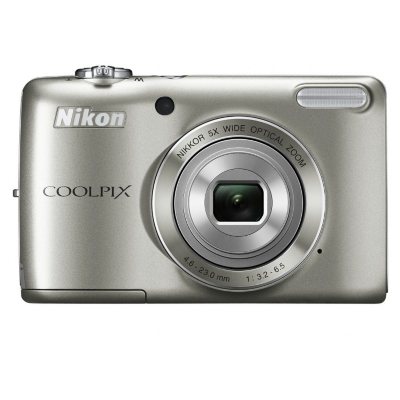 Nikon Coolpix L26 16.1MP Digital Camera - Silver - Sam's Club