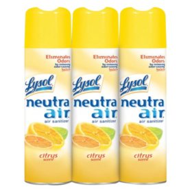 Lysol Neutra Air Citrus Scent (16 oz., 3 pk.) - Sam's Club