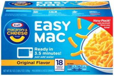 cheese kraft mac easy dinner macaroni packets pk oz sam club