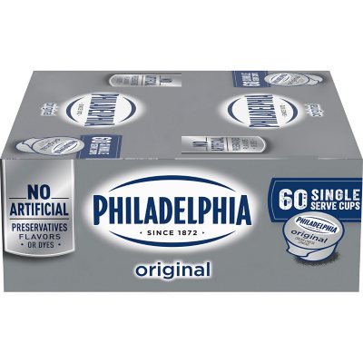 cheese cream single philadelphia bulk servings ct wholesale case details