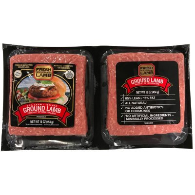 New Zealand Ground Lamb (priced per pound) - Sam's Club