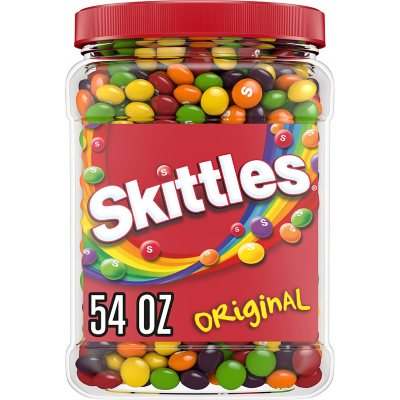 Skittles Original Fruity Candy Jar (54 oz.) - Sam's Club