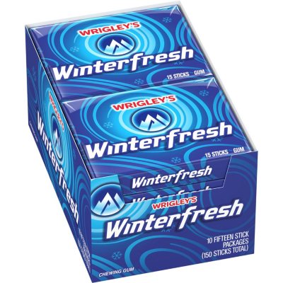 Wrigley's Winterfresh Gum (10 pk.) - Sam's Club