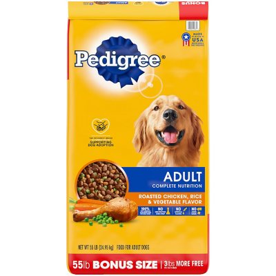 Pedigree Adult Complete Nutrition Roasted Chicken, Rice and Vegetable