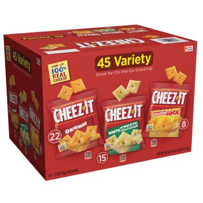 Cheez-It Crackers Variety Pack (1.5 oz., 45 ct.) - Sam's Club