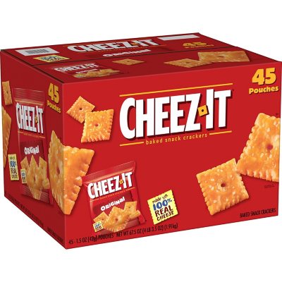 Cheez-It Original Snack Packs (1.5 Oz., 45 Ct.) - Sam's Club