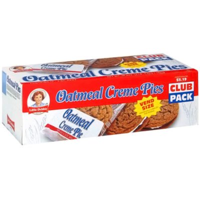 Little Debbie Oatmeal Creme Pie - 12 ct. - Sam's Club