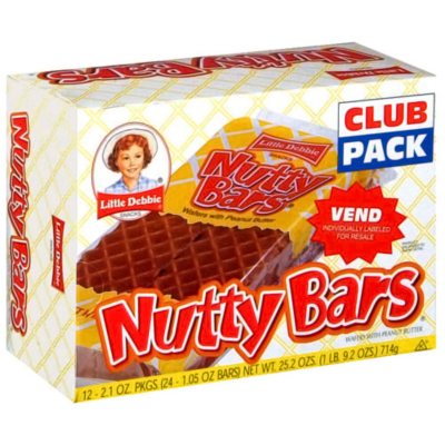 Little Debbie Nutty Bars - 2.1 oz. - 12 ct. - Sam's Club