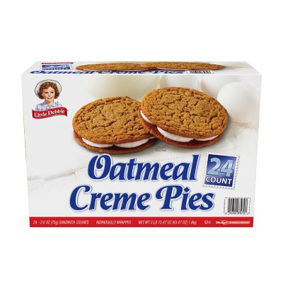 Little Debbie Oatmeal Creme Pie Club Pack (24 pk.) - Sam's Club