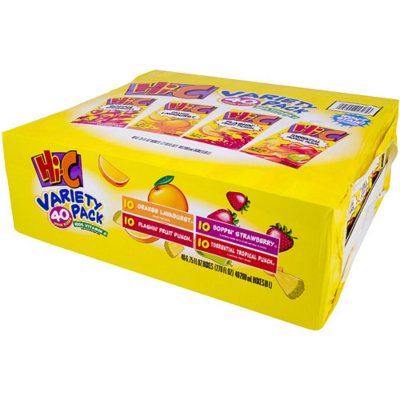 Hi-C Juice Box Variety Pack - 6.75 oz. - 40 pk. - Sam's Club