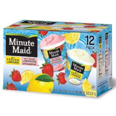 Minute Maid Frozen Lemonade Cups