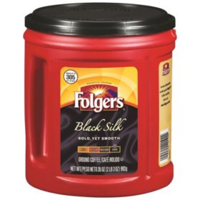 Folgers Black Silk Ground Coffee (35 oz.) - Sam's Club