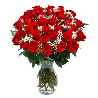 36 Stems Classic Red Rose Bouquet