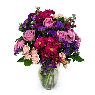 Lavender Dream Bouquet with Vase