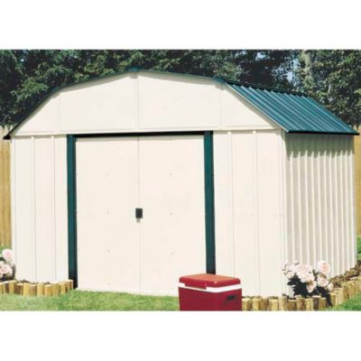 10' x 14' arrow sheridan vinyl-coated steel shed - sam's club