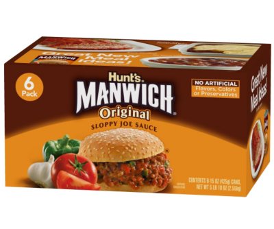 Manwich Sloppy Joe Mix - 6 pk. - 15 oz. cans - Sam's Club