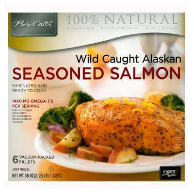 salmon seasoned caught wild alaskan lbs club details sam